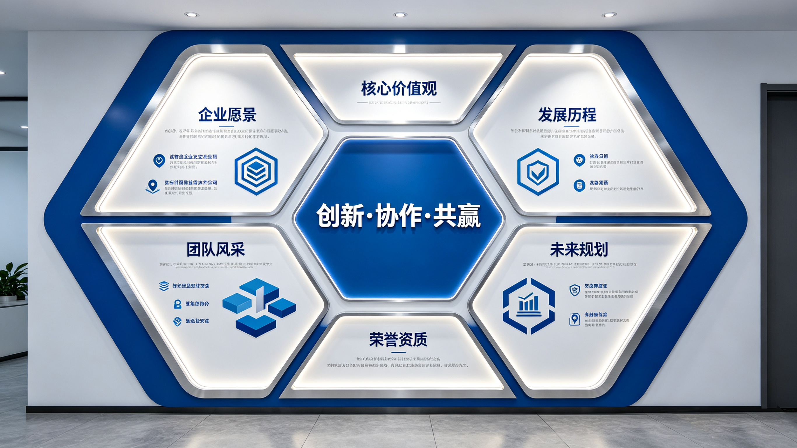 香格里拉企业文化墙六边形避坑指南（新手常犯5个错误）